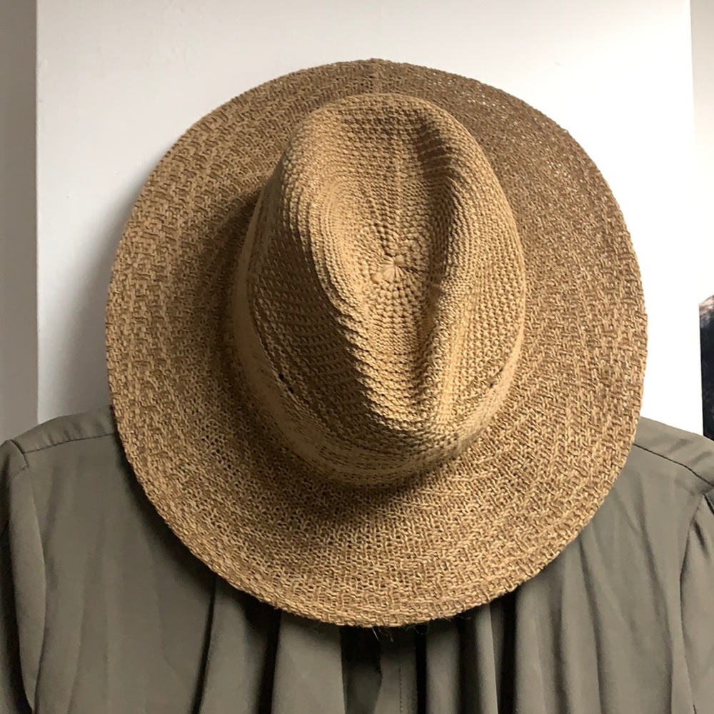 Woven beach hat